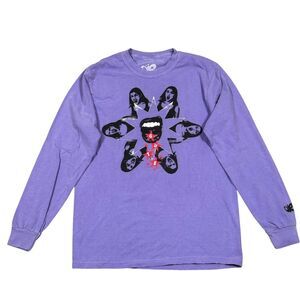 LIMITED EDITION Olivia Rodrigo‎ GUTS Tour Long Sleeve Purple Shirt Sz S - Small